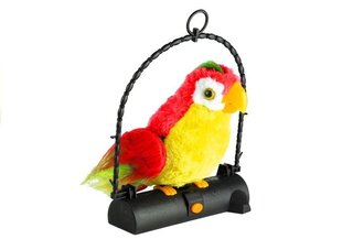 Игрушка для воспроизведения слов - попугай, красный цена и информация | Мягкие игрушки | 220.lv