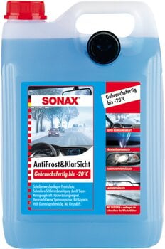 Стеклоомывательная зимняя жидкость от -20°C «SONAX», 5 л  цена и информация | Очищающие и охлаждающие жидкости | 220.lv