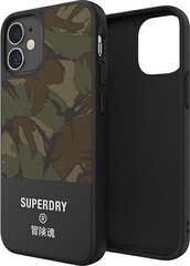 Чехол SuperDry из формованного холста iPhone 12 mini camo цена и информация | Чехлы для телефонов | 220.lv