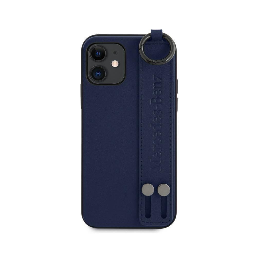 Mercedes MEHCP12SLSSNA iPhone 12 mini 5,4" navy Strap Line cena un informācija | Telefonu vāciņi, maciņi | 220.lv