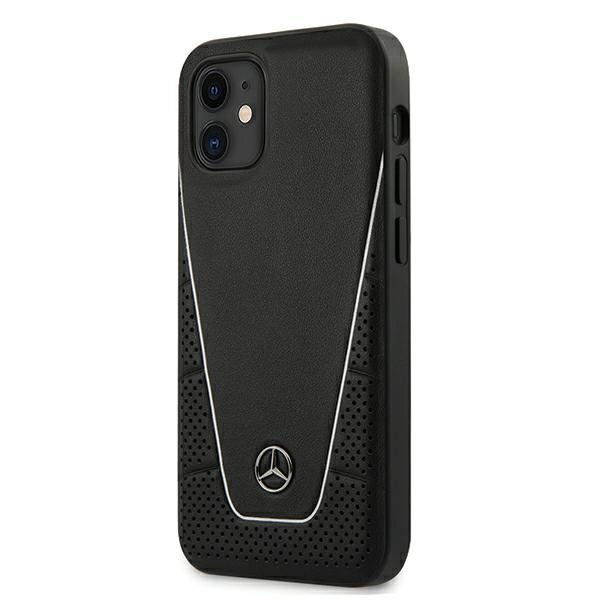 Mercedes MEHCP12SCLSSI iPhone 12 mini 5,4" black Dynamic Line cena un informācija | Telefonu vāciņi, maciņi | 220.lv