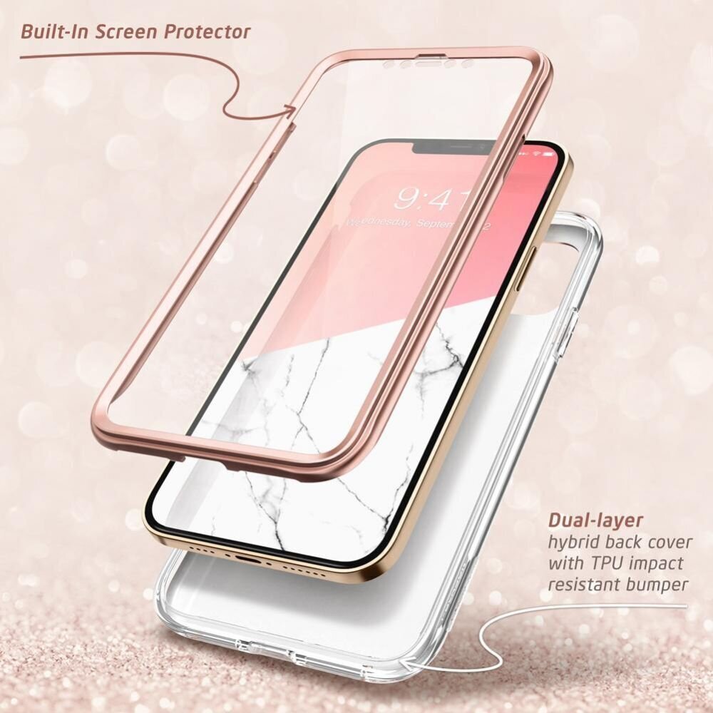 Supcase Cosmo Apple iPhone 12 Pro Max Marble Pink cena un informācija | Telefonu vāciņi, maciņi | 220.lv