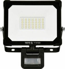 Светодиодный светильник SMD с датчиком движения 30Вт 3000лм Yato (YT-81828) цена и информация | Фонарики | 220.lv