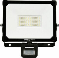 Gaismeklis SMD LED ar kustību sensoru 50W 5000lm Yato (YT-81829) cena un informācija | Lukturi | 220.lv