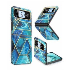 Supcase Cosmo Galaxy Z Flip 4 Marble Blue цена и информация | Чехлы для телефонов | 220.lv