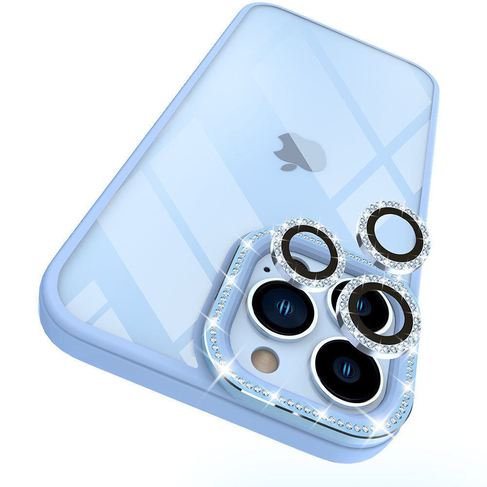 Kingxbar Sparkle Series iPhone 13 Pro Max Blue cena un informācija | Telefonu vāciņi, maciņi | 220.lv