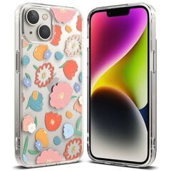 Чехол Ringke Fusion для iPhone 14 Plus прозрачный (цветочный) (FD637E31) цена и информация | Чехлы для телефонов | 220.lv