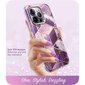 Supcase Cosmo iPhone 14 Pro Max Marble Purple cena un informācija | Telefonu vāciņi, maciņi | 220.lv