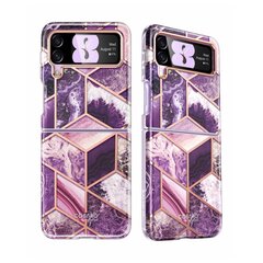 Supcase Cosmo Galaxy Z Flip 4 Marble Purple цена и информация | Чехлы для телефонов | 220.lv