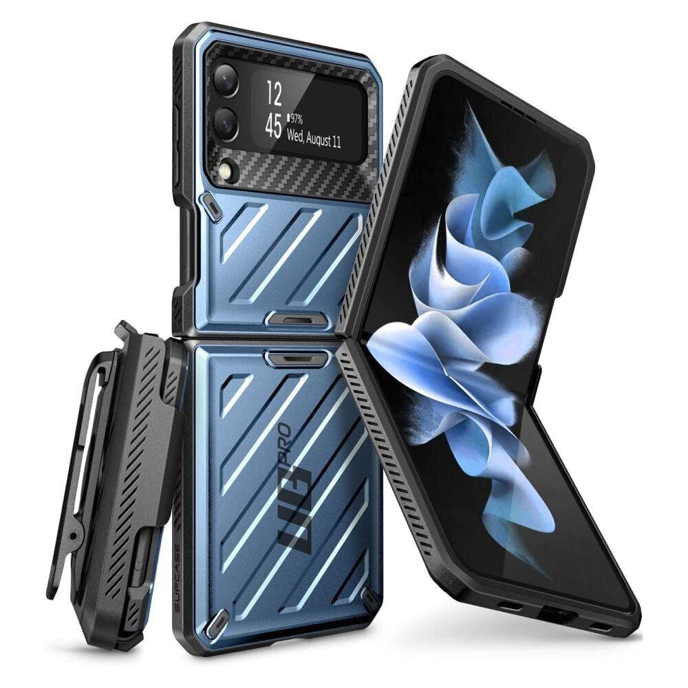 Supcase Unicorn Beetle Pro Samsung Galaxy Z Flip 4 Blue цена и информация | Telefonu vāciņi, maciņi | 220.lv