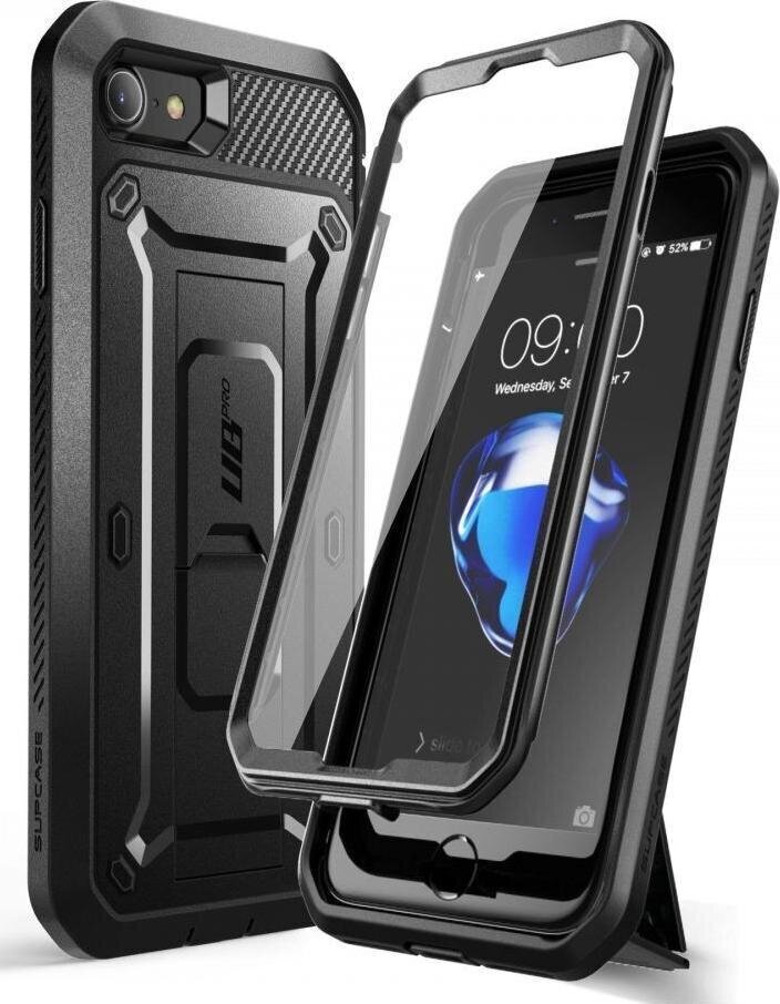 Supcase Unicorn Beetle Pro Apple iPhone SE 2022/SE 2020/8/7 black cena un informācija | Telefonu vāciņi, maciņi | 220.lv