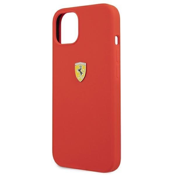 Ferrari FESSIHCP13SRE iPhone 13 mini 5.4 "red Silicone cena un informācija | Telefonu vāciņi, maciņi | 220.lv