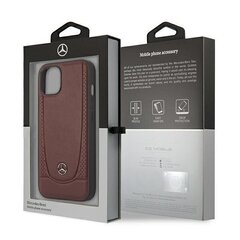 Mercedes MEHCP13SARMRE iPhone 13 mini 5,4 " red Urban Line cena un informācija | Telefonu vāciņi, maciņi | 220.lv