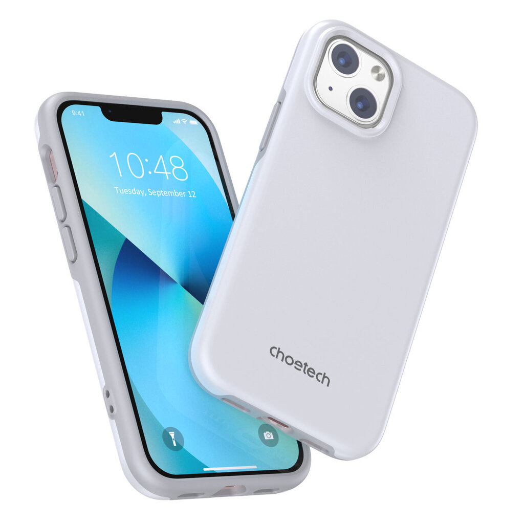 Choetech PC0111-MFM-WH iPhone 13 Mini MFM PC+TPU phone, 5.4 ", white цена и информация | Telefonu vāciņi, maciņi | 220.lv