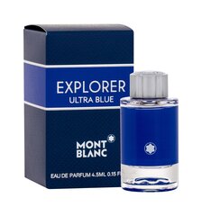 Mont Blanc Explorer Ultra Blue EDP для мужчин, 4,5 мл цена и информация | Мужские духи | 220.lv