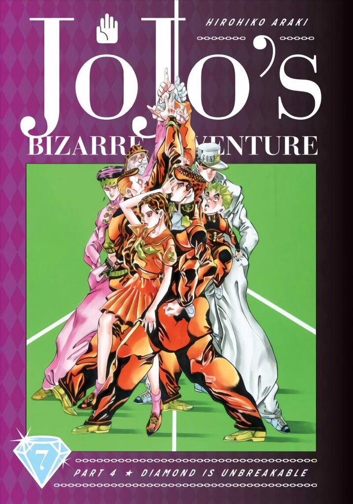 JoJo's Bizarre Adventure: Part 4--Diamond Is Unbreakable, Vol. 7 cena un informācija | Fantāzija, fantastikas grāmatas | 220.lv