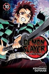 Demon Slayer: Kimetsu no Yaiba, Vol. 10 цена и информация | Фантастика, фэнтези | 220.lv