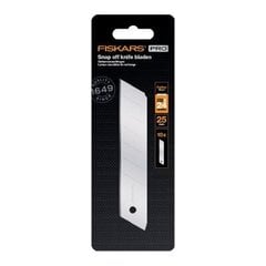 Ножи CarbonMax™ 25 мм, 10 шт. FISKARS 1048067 цена и информация | Механические инструменты | 220.lv