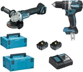 Makita DLX2210TJ1 komplekts cena un informācija | Rokas instrumenti | 220.lv