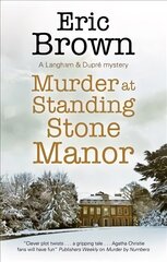 Murder at Standing Stone Manor Main - Large Print цена и информация | Фантастика, фэнтези | 220.lv