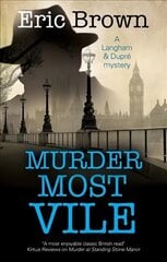 Murder Most Vile Main цена и информация | Фантастика, фэнтези | 220.lv