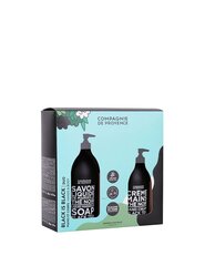 Komplekts Compagnie de Provence Black Tea: šķidrās ziepes 495 ml + roku krēms 300 ml cena un informācija | Ziepes | 220.lv