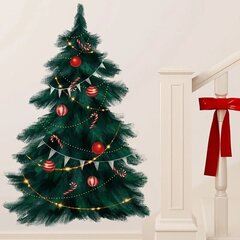 Svētku interjera uzlīme Ziemassvētku eglīte cena un informācija | Ziemassvētku dekorācijas | 220.lv