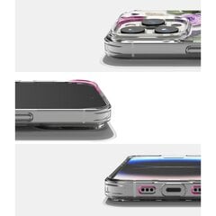 Ringke Fusion iPhone 14 Pro transparent (Purple rose) (FD641E29) цена и информация | Чехлы для телефонов | 220.lv