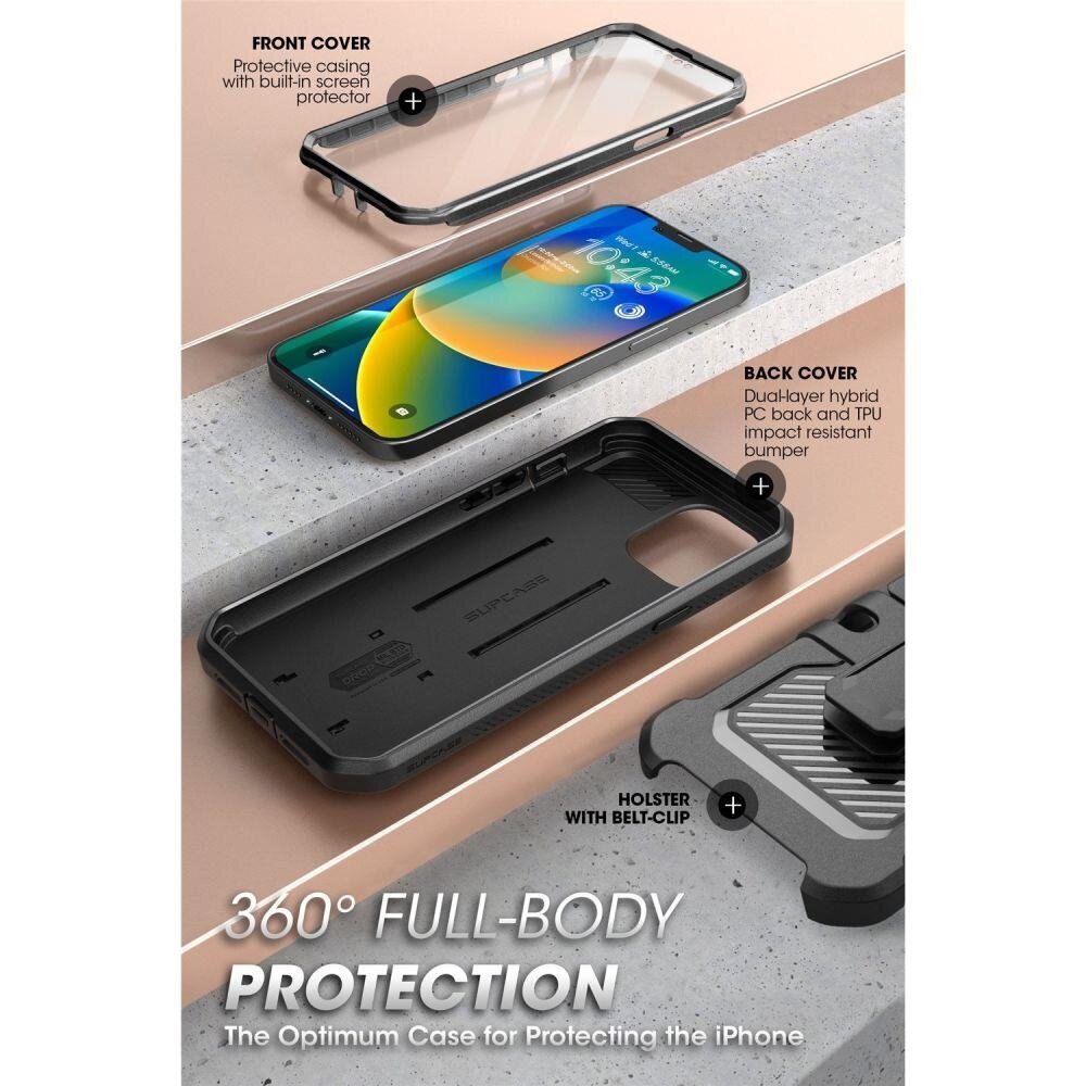 Supcase Unicorn Beetle Pro iPhone 13/14 black cena un informācija | Telefonu vāciņi, maciņi | 220.lv