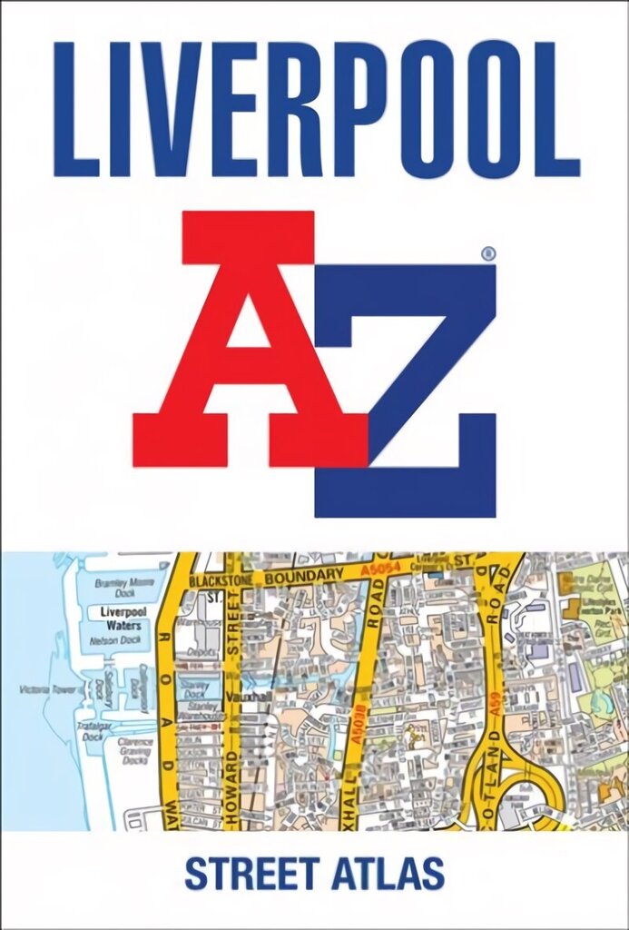 Liverpool A-Z Street Atlas 8th Revised edition cena un informācija | Ceļojumu apraksti, ceļveži | 220.lv