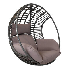 Подушка на подвесное кресло DROPLET, серо-коричневая цена и информация | Подушки, наволочки, чехлы | 220.lv