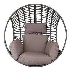 Подушка на подвесное кресло DROPLET, серо-коричневая цена и информация | Подушки, наволочки, чехлы | 220.lv