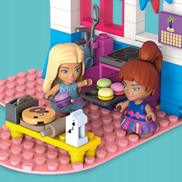 Konstruktors Mega blocks Barbie māja Malibu cena un informācija | Konstruktori | 220.lv