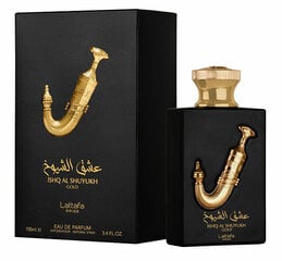 Парфюмированная вода Lattafa Ishq Al Shuyukh Gold EDP для женщин/мужчин, 100 мл цена и информация | Женские духи | 220.lv