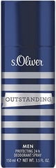 Outstanding Men - deodorant spray цена и информация | Парфюмированная мужская косметика | 220.lv