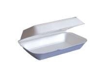 Коробка для еды, 1/2 MENU, EPS, 24 x 15 x H 7 см, 500 шт. цена и информация | Праздничная одноразовая посуда | 220.lv