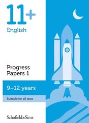 11plus English Progress Papers Book 1: KS2, Ages 9-12 2nd edition цена и информация | Книги для подростков и молодежи | 220.lv