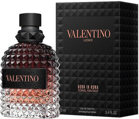 Tualetes ūdens Valentino Uomo Born In Roma Coral Fantasy EDT vīriešiem, 100 ml cena un informācija | Valentino Smaržas, kosmētika | 220.lv