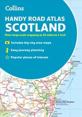 Collins Handy Road Atlas Scotland: A5 Paperback New edition cena un informācija | Ceļojumu apraksti, ceļveži | 220.lv