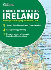 Collins Handy Road Atlas Ireland цена и информация | Путеводители, путешествия | 220.lv