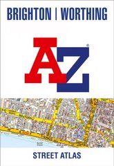 Brighton and Worthing A-Z Street Atlas New Seventh edition цена и информация | Путеводители, путешествия | 220.lv