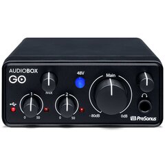 Presonus AudioBox GO, черный цена и информация | Звуковые карты | 220.lv