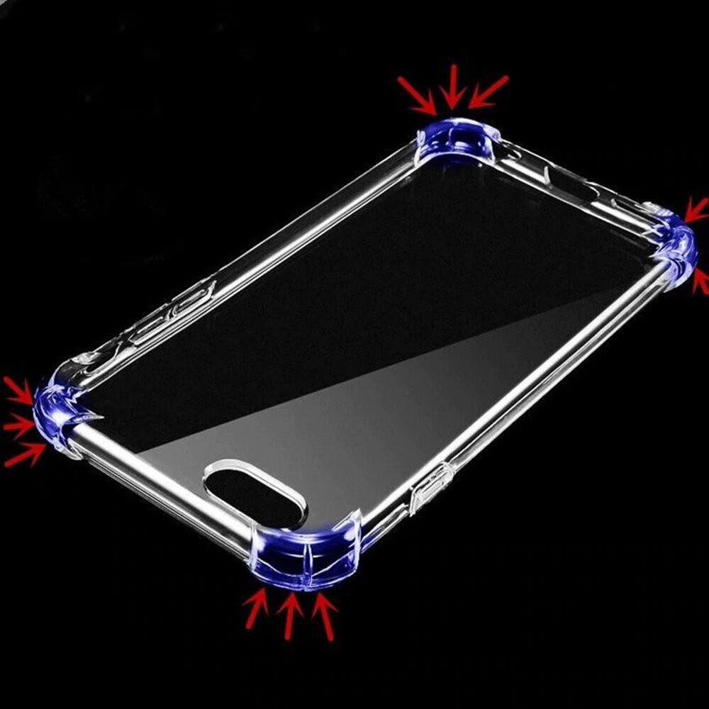 Tālruņa futrālis ANTI SHOCK 0,5 MM PAR IPHONE 14 PRO MAX TRANSPARENT цена и информация | Telefonu vāciņi, maciņi | 220.lv