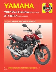 Yamaha YBR125 & XT125R/X (05-16) 3rd Revised edition цена и информация | Путеводители, путешествия | 220.lv