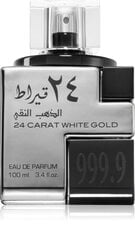 Parfimērijas ūdens Lattafa 24 Carat White Gold EDP sievietēm/vīriešiem, 100 ml cena un informācija | Sieviešu smaržas | 220.lv