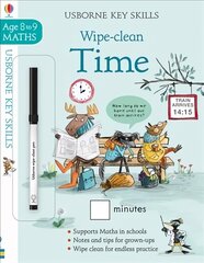 Wipe-Clean Time 8-9 цена и информация | Книги для подростков и молодежи | 220.lv
