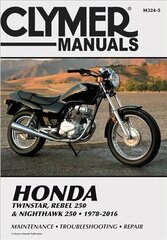 CL Honda Twinstar Rebel 250 Nighthawk 25: Maintenance * Troubleshooting * Repair 2nd ed. cena un informācija | Ceļojumu apraksti, ceļveži | 220.lv