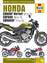 Honda CB600 Hornet, CBR600F (07-1 New edition cena un informācija | Ceļojumu apraksti, ceļveži | 220.lv