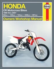 Honda CR Motocross Bikes (86-07): 1986 Thru 2007 cena un informācija | Ceļojumu apraksti, ceļveži | 220.lv