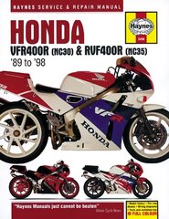 Honda VFR400 & RVF400R (89 - 98) cena un informācija | Ceļojumu apraksti, ceļveži | 220.lv